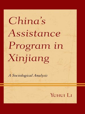 cover image of China's Assistance Program in Xinjiang